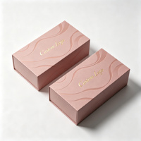 Boîte à tiroir élégante et tendance avec impression couleur intégrale, boîte cadeau rigide personnalisée en ivoire de qualité supérieure avec doublures en mousse EVA
