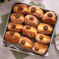 Mélange en poudre classique pour beignets 25kg Certifié HACCP Halal Préparation commerciale pour boulangerie Ingrédient de boulangerie Prête à l'emploi (à ajouter œuf et eau) OEM disponible