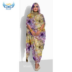 Toub Soudanais pour <span class=keywords><strong>Femme</strong></span> Mariage Imprimé Numérique Floral Personnalisé Suisse Tissu Soudanais Voile Transparent Foulards Châles Ethniques Design Nouveauté - Product Image 3