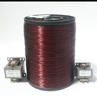 Fil d'émail de démarreur de condensateur de moteur de fil d'aimant en aluminium émaillé AWG4-32 IEC-60317 certification d'OIN UL REACH Arabie Saoudite