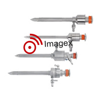 Trocart et canule magnétique laparoscopique médical Type de presse de type flip réutilisable Trocart 5mm pour la laparoscopie