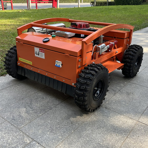 Cortadora de Césped Robótica a Gasolina de Cuatro Tiempos con Ruedas y Control Remoto de Giro Cero, Nuevo Diseño 2025, para Huertos y Campos de Cultivo - Product Image 2
