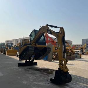 Excavatrice sur chenilles hydraulique Caterpillar 305.5e2 d'occasion, pompe moteur, boîte de vitesses - 34,1 kW de puissance, capacité de la cuvette de 0,3 m - Grande réduction - Product Image 1