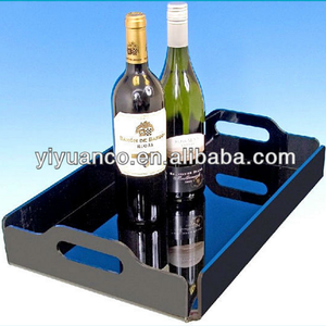 Toyin khắc rõ ràng Acrylic phục vụ khay, minh bạch <span class=keywords><strong>lucite</strong></span> phục vụ khay - Product Image 3