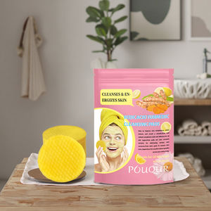 Venta al por mayor de fábrica, estera de cúrcuma de limpieza, cuidado de la piel, máscara Facial brillante, almohadilla <span class=keywords><strong>hidratante</strong></span> de limpieza con Ácido Kójico - Product Image 1