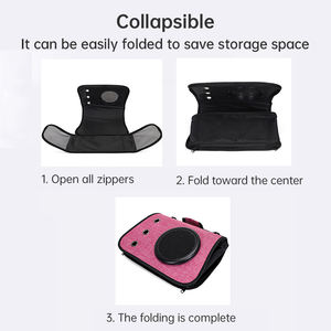 Pakeway <span class=keywords><strong>pet</strong></span> öğeleri toptan özel moda katlanabilir evcil hayvan taşıyıcı torba taşınabilir açık seyahat köpek taşıyıcı - Product Image 2