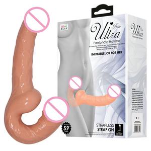 Consolador de doble cabeza realista para masturbación femenina, productos sexuales para adultos, con dos extremos para lesbiana - Product Image 1
