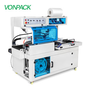 Máquina de embalaje termorretráctil completamente automática FQL450 con sellado lateral tipo L máquina de embalaje retráctil de corte lateral - Product Image 1