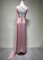 Ventes en gros de robes chics 2025, robe longue dos nu, ruban en satin, robe sexy, robe d'été, robe élégante ajustée, robe de soirée pour femmes