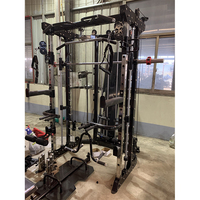 Équipement de gymnastique Musculation Entraîneur multifonctionnel Smith Machine Gym à domicile à vendre Fabriqué en Chine
