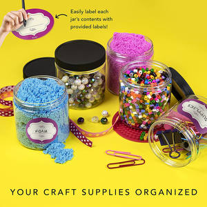 Bocaux pour gommages corporels au sucre, beurre corporel, 4 oz, 8 oz, 16 oz, pour masques d'argile, beurres corporels faits <span class=keywords><strong>maison</strong></span>, crèmes pour les mains faites <span class=keywords><strong>maison</strong></span>, contenants pour beurre corporel - Product Image 2