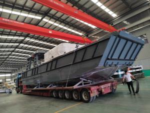 14m 12 ton laadvermogen aluminium werkduikboot vrachtboot landingsvaartuig te koop - Product Image 4