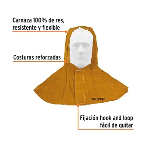 หมวกกันน็อคงานเชื่อมหมวกกันน็อคหนังกลับแท้ - Product Image 2