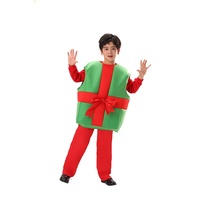 Costume de Noël Echo pour enfants unisexe en polyester, tenue de performance, coffret cadeau, ensemble de déguisement pour fête, festival, scène