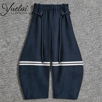 Pantalon de survêtement super ample personnalisé avec logo pour hommes et femmes, 100 % coton, taille élastique, jambes fuselées, coupe large, style décontracté streetwear