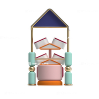 Conteneur couvert aire de jeux pour enfants Équipement de jeu pour enfants Équipement de terrain de jeu souple Ensemble de terrain de jeu intérieur