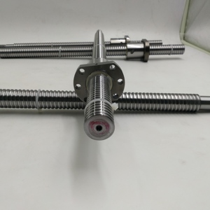 Hot Sale Original Taiwan Motion Ball Screw SFNU1605 SFNU1610 SFU2005 16MM C7 C5 C3 Mut Set End Machined <strong>CNC</strong> <strong>Parts</strong> BallScrew - Product Image 1