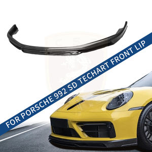 ตัวแยกสปอยเลอร์หน้ารถสำหรับ <span class=keywords><strong>PORSCHE</strong></span> <span class=keywords><strong>911</strong></span> 992 <span class=keywords><strong>Carrera</strong></span> S <span class=keywords><strong>4S</strong></span> DRY คาร์บอนไฟเบอร์ปรับแต่งอัตโนมัติ - Product Image 2