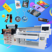 Impresora UV Eizoulyn Todo en Uno Universal para Personas Mayores, Superventas, con Alimentación Automática de Película, Cabezal Doble, Digital, Plana y de Rollo a Rollo