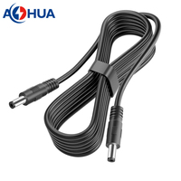 18 20 22 24 AWG prise rapide débrancher le câble d'extension mâle femelle M11 connecteur d'alimentation basse tension DC 5A 2PIN 5521 5525