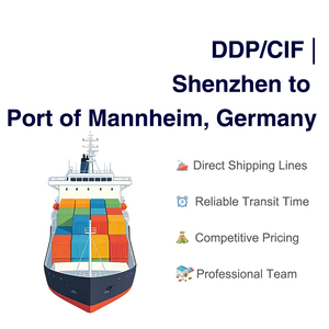 Transitaire maritime professionnel Chine-Port de <span class=keywords><strong>Mannheim</strong></span> <span class=keywords><strong>Allemagne</strong></span> Expédition LCL Marchandises dangereuses et générales 50-55 jours de transit Assurance - Product Image 1