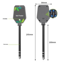 Medidor de pH del Suelo Inteligente de Alta Precisión con Bluetooth, 8 en 1, Multifuncional, con Exportación de Datos de Fertilidad y EC