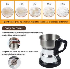 Máquina Multifuncional de Alta Potencia para Café, Cereales, Nueces, Frijoles, Especias y Granos para el Hogar, Venta al Por Mayor - Product Image 4