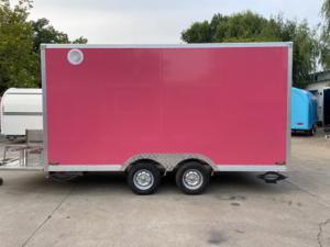 Camion Fast Food commerciale completamente attrezzato per hot dog Chips gelato <span class=keywords><strong>Mobile</strong></span> succhi Bar Catering rimorchio con snack di caramelle - Product Image 2