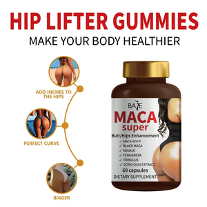 Complément alimentaire à base de maca pour adultes, stimulant vitaminique pour capsules d'augmentation des hanches - Product Image 3