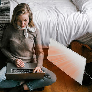 Panel Calefactor Infrarrojo de Pared de 180W, Control Remoto, Control por Aplicación, Calentamiento Rápido, Cristal de Carbono, 603*303mm, <span class=keywords><strong>Enchufe</strong></span> Tipo UK - Product Image 3