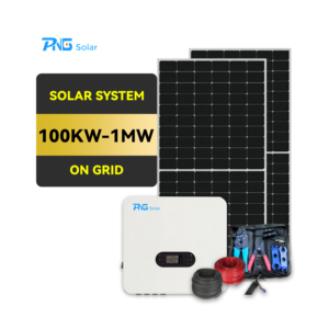 Système solaire photovoltaïque tout-en-un connecté au réseau 50Kva 50Kw 100Kw pour ferme - Product Image 1