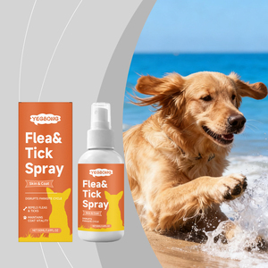 <span class=keywords><strong>Spray</strong></span> Répulsif Anti-Puces et Tiques pour Animaux de Compagnie, Brume Anti-Parasites, Soin de la Peau et du Pelage pour Chiens et Chats, Fournitures de Toilettage en Extérieur - Product Image 2