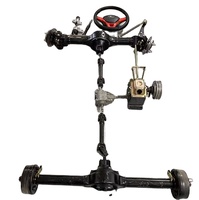 Ensemble complet d'essieu arrière différentiel pour chariot de restauration rapide, chariot alimentaire mobile, tricycle électrique, vélo, moto, voiturette de golf et karting