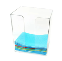 Distributeur de serviettes jetables en acrylique pour usage dentaire et tatouage