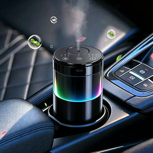 Nuovo Diffusore <span class=keywords><strong>per</strong></span> Auto a Due Fluidi Senza Acqua con Luci Colorate, Diffusore di Fragranze con <span class=keywords><strong>Oli</strong></span> <span class=keywords><strong>Essenziali</strong></span> <span class=keywords><strong>per</strong></span> Auto e Casa - Product Image 5