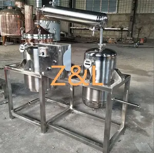 Beer brewing distillation equipment home moonshine alcohol distiller vodka whiskey gin still for sale