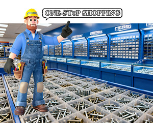 Nouvelle vente chaude, Steeltreks, vente directe d'usine, outils de quincaillerie, fixations, rondelles, OEM, taille personnalisée, joint d'étanchéité en cuivre massif - Product Image 6