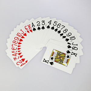 Cartas de Póker Texas Hold'em con Diseño de Rayas Únicas, Baraja Profesional para Juego de Póker Texas Hold'em y Colecciones - Product Image 2
