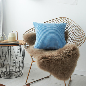 Stile conciso <span class=keywords><strong>Cuscino</strong></span> Della Copertura, Solido 45*45 di <span class=keywords><strong>Velluto</strong></span> A Coste <span class=keywords><strong>Cuscino</strong></span> Della Copertura Della Cassa del <span class=keywords><strong>Cuscino</strong></span> di Tiro Cove r$ - Product Image 3