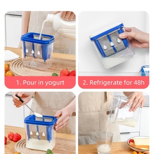 Vente directe usine – Passoire à yaourt en plastique chinoise pas chère - Product Image 2