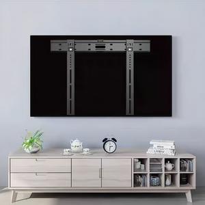 Support mural simple pour téléviseur Support <span class=keywords><strong>TV</strong></span> fixe solide et facile à assembler Support <span class=keywords><strong>TV</strong></span> pour bureau à domicile - Product Image 5