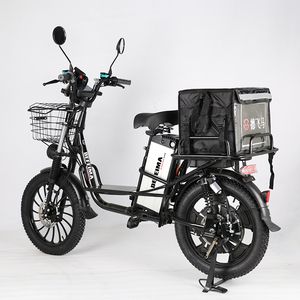 จักรยานไฟฟ้าส่งของในเมืองรุ่น Factory Delivery Monster 60v 48V 21Ah 28Ah 30Ah 40Ah ระยะไกล สำหรับส่งอาหาร กำลังไฟ 500W 800W 1000w - Product Image 6