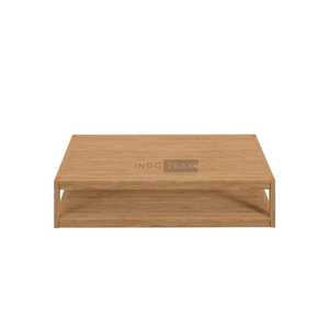 Mesa Plegable de Madera Maciza de Teca para Exteriores Haven, Resistente al Agua, a los Rayos UV y Ligera para Espacios Exteriores Modernos - Product Image 2