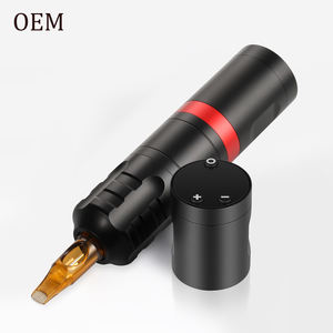 OEM nouveauté <span class=keywords><strong>LED</strong></span> affichage numérique 1500mAh double batterie pistolet de tatouage rotatif stylo pour <span class=keywords><strong>machine</strong></span> à tatouer Pmu - Product Image 1