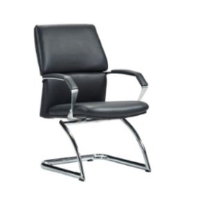 Silla de oficina moderna y cómoda de cuero 36019-1608C/B/A - Product Image 2