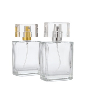 Tùy Chỉnh <span class=keywords><strong>30Ml</strong></span> 50Ml Công Suất Cao Hiện Đại Phẳng Glass Spray Chai Nước Hoa - Product Image 1