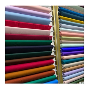 19mm seda elástico doble <span class=keywords><strong>Joe</strong></span> crepé vestido tela teñido Color sólido vestido personalizado venta al por mayor mezcla Spandex - Product Image 1