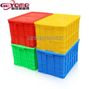 Özelleştirilmiş plastik enjeksiyon endüstriyel bira içecek şişesi istiflenebilir saklama kutusu ekmek sandık kalıp tedarikçisi - Product Image 5