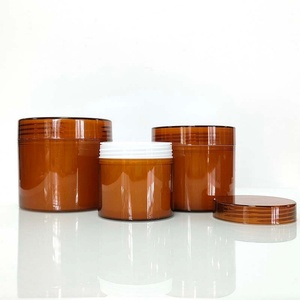 l 8oz Body Butter Containers <b>Plastic</b> Cosmetic Cream <b>Jar</b> with <b>Plastic</b> Lid for Skin Care Sugar Body Scrub <b>Jars</b> Packaging - Product Image 6