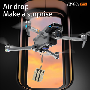KY001 Pro Caméra 8K HD la plus populaire, cardan 3 axes, 45 minutes d'autonomie, portée de <span class=keywords><strong>vol</strong></span> de 10 000 m, largage aérien de 600 g, drone d'extérieur pour débutants et adultes - Product Image 6